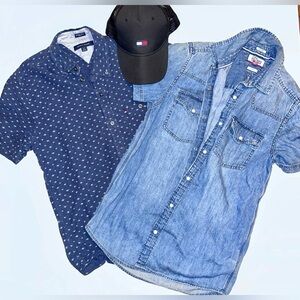 Tommy Hilfiger Men’s Bundle – Denim Shirts (hat no longer avail)